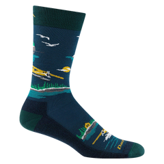 Men's Float Boat Crew Lightweight Lifestyle Socks