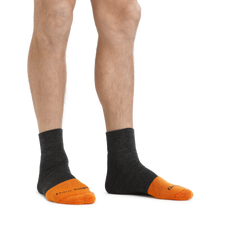 Men's Steely Quarter Midweight Work Socks