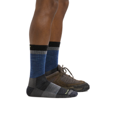 Men's Heady Stripe Micro Crew Lightweight Hiking Socks