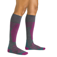 Women's Edge Over-the-Calf  Midweight Ski & Snowboard Sock-Last Chance