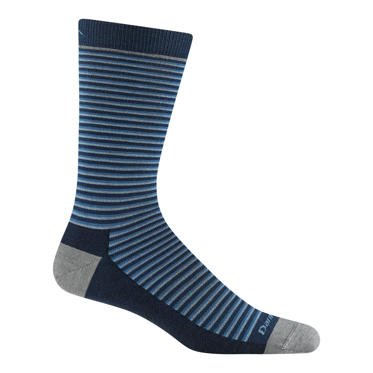 Men's Microstripe Crew Lightweight Lifestyle Socks