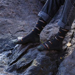 Men's Spey Fly Crew Lightweight Lifestyle Socks
