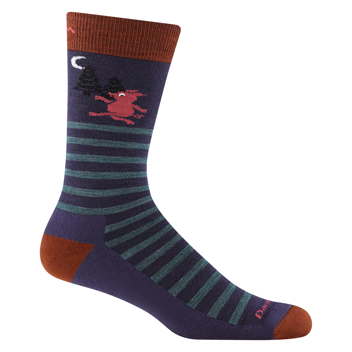 Men's Wild Life Crew  Lightweight Lifestyle Sock-Last Chance